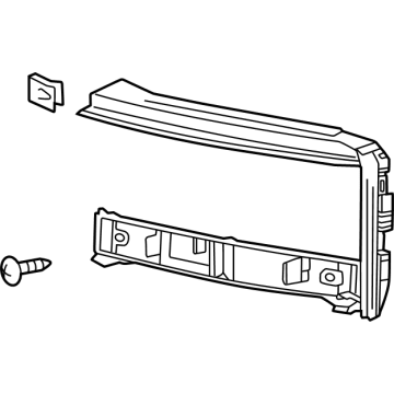 Toyota 81146-60S40 Lamp Bezel
