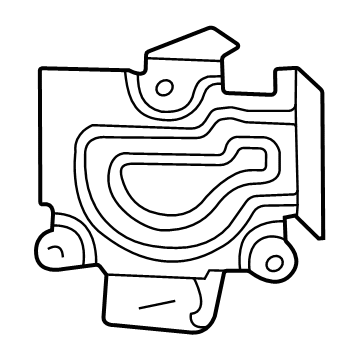 Toyota 88161-08010 Blind Spot Radar Mount Bracket