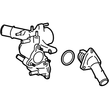 Toyota 16323-0P020 Thermostat Housing