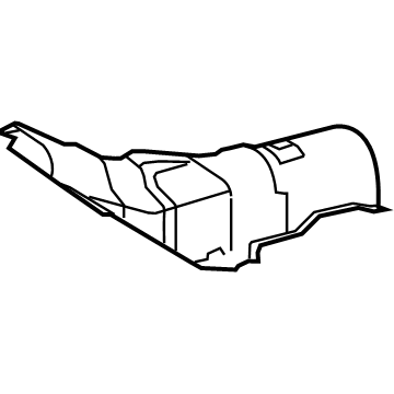58151-12291 Toyota Heat Shield, Front Illustration 1 of 1