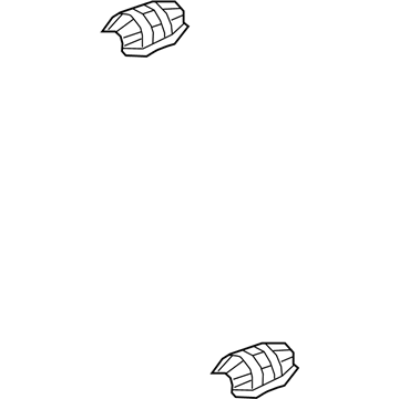 Toyota 18435-0S010 Front Insulator