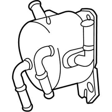 Toyota Camry Transmission Oil Cooler - 33493-33040
