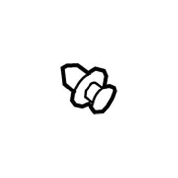 Toyota 90467-06165-C0 Step Pad Upper Clip