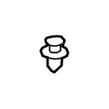 Toyota 90467-A0007 Step Plate Clip