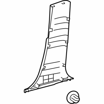 Toyota 62413-0E150-C0 Lower Center Pillar Trim