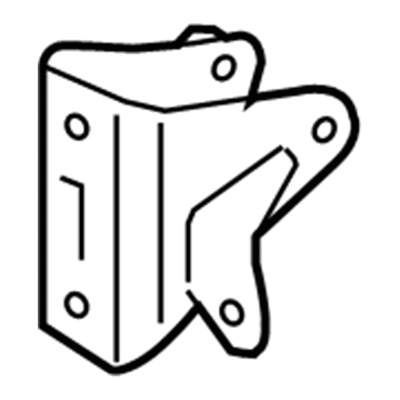 12321-28240 Toyota Rear Mount Bracket Illustration 1 of 1