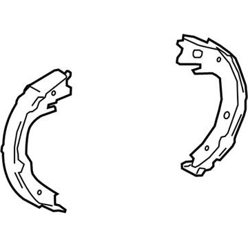 Toyota Parking Brake Shoes - 46540-42010