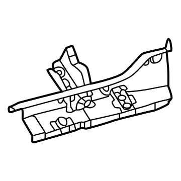 Toyota 57403-35010 Side Rail Extension