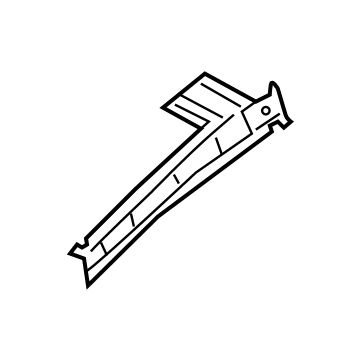 Toyota 61203-12340 Inner Windshield Pillar