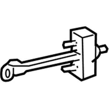 68620-48031 Toyota Door Check, Driver Side Illustration 1 of 1