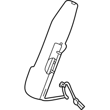 Toyota 73930-08010 Rear Seat Air Bag