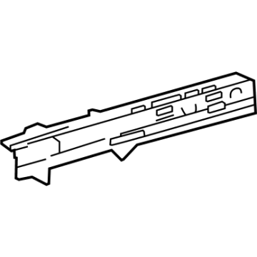 61211-AK010 Toyota Rail, Roof Side, Outer Passenger Side Illustration 1 of 1