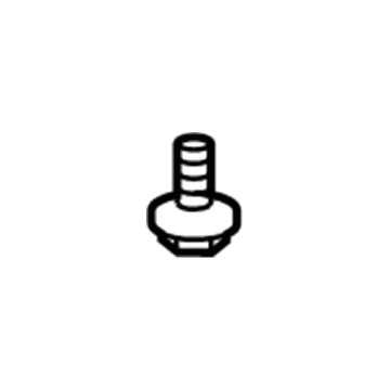Scion 90080-11175 Under Cover Lower Bolt