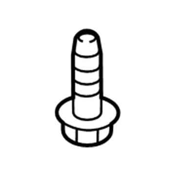 Toyota 90119-A0463 Reinforcement Bolt