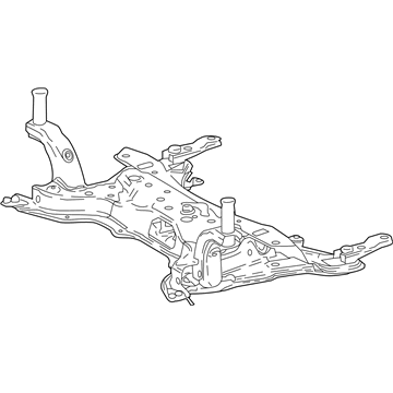 Toyota 51201-10122 Crossmember