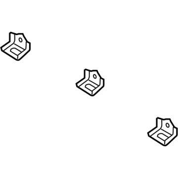 64225-06010 Toyota Side Extension Hanger, Rear Illustration 1 of 1