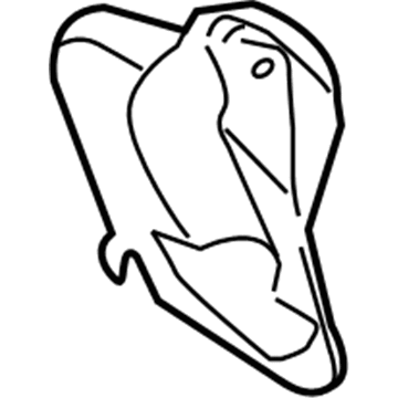 Toyota 45026-16050 Column Cover Hole Cover