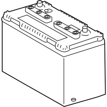 Toyota 00544-24F60-575 Battery