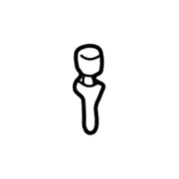 90080-54025 Toyota Cup Holder Cushion Illustration 1 of 1