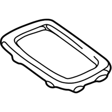 58843-02020-B1 Toyota Bezel Illustration 1 of 1