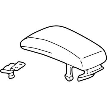 58905-02030-B2 Toyota Lid Illustration 1 of 1