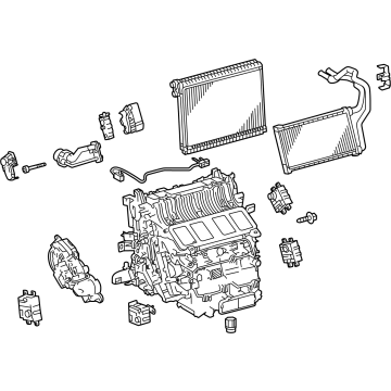 Toyota 87050-60S10 Evaporator Assembly
