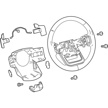 Toyota 45100-60E40-C0 Steering Wheel