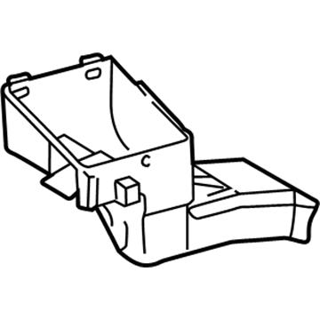 Toyota 87211-04051 Lower Duct