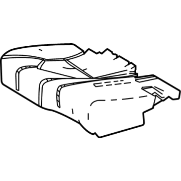 Toyota 71611-0E250 Seat Cushion Pad