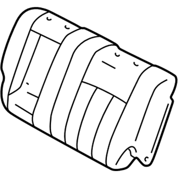 Toyota 71078-60530-B0 Seat Back Cover
