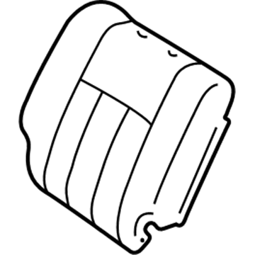 Toyota 71077-6A120-B0 Seat Back Cover