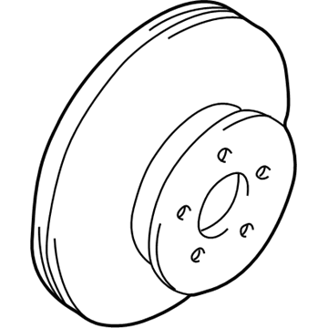 Toyota RAV4 Brake Rotor - 43512-42010