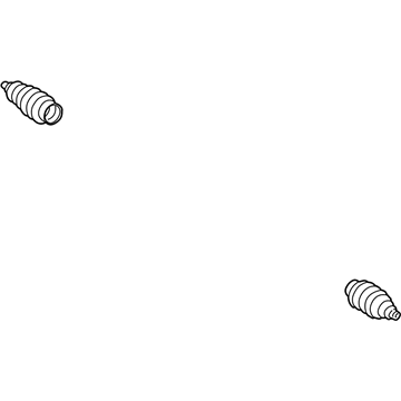 Toyota 45535-52030 Tie Rod Boot