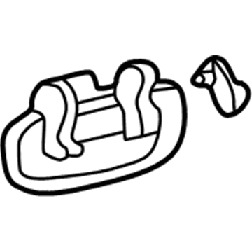 Toyota Exterior Door Handle - 69220-34040-B2