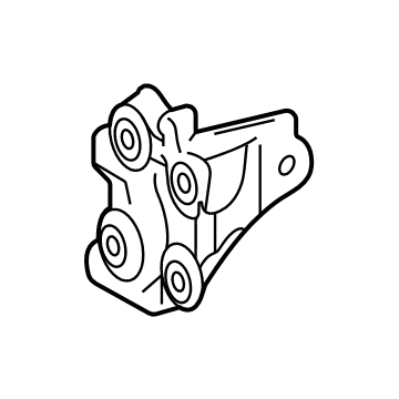 12321-25030 Toyota Bracket, Engine Mounting, Rear(For Transverse Engine) Illustration 1 of 1