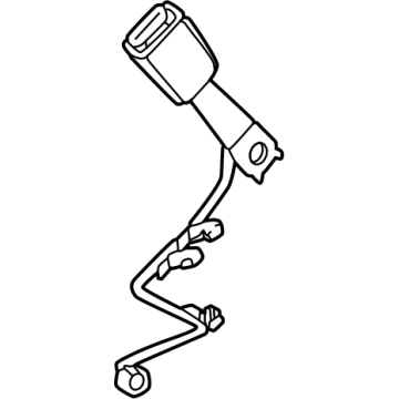 Toyota 73230-60A60-C0 Buckle End