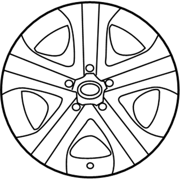 Toyota 42602-42020 Wheel Cover