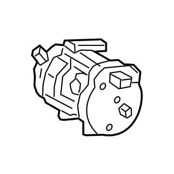 Toyota 88370-33051 Compressor