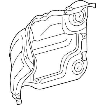 Toyota 28192-0S030 Heat Shield