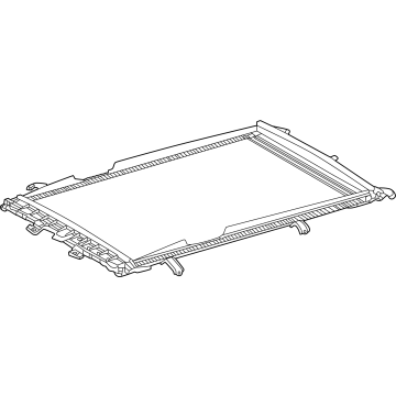 Toyota 63203-30280-C0 Glass Frame