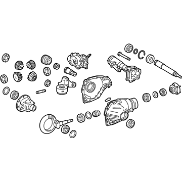 Toyota 41110-34485 Carrier Assembly