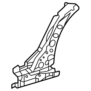 Toyota 61401-AQ010 Rocker Reinforcement Ext