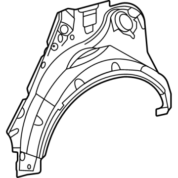 Toyota 61631-06200 Outer Wheelhouse