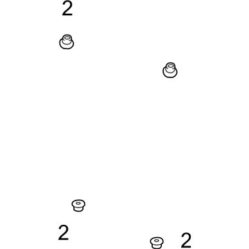 Scion 16716-28010 Condenser Assembly Cushion