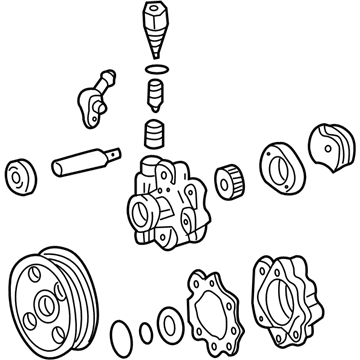 Toyota 44310-0C030 Power Steering Pump