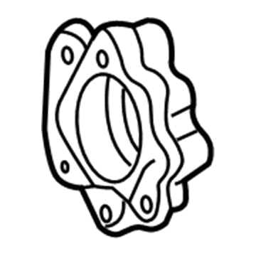 44324-04010 Toyota Power Steering Pump Housing, Rear Illustration 1 of 1