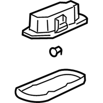 Toyota 81250-AC020-A0 Courtesy Lamp