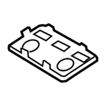 Toyota 81265-0R200 MAP Lamp Lens