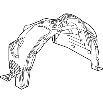 Toyota 53805-08062 Fender Liner