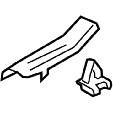 Toyota 67917-WB001 Rear Sill Plate